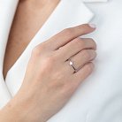 Помолвочное кольцо в белом золоте (бриллиант) RS05476 от ювелирного магазина Оникс - 4