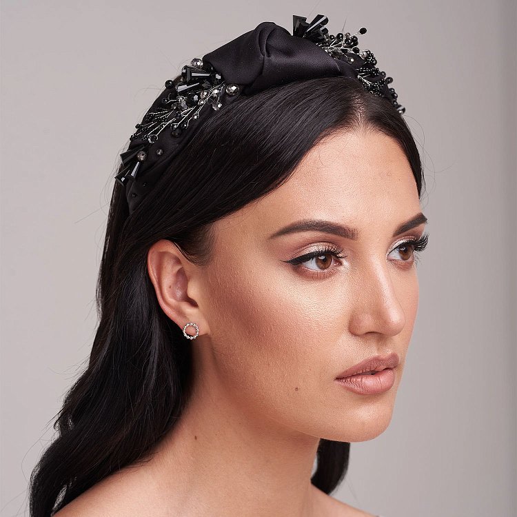 Сережки-пусети "Гармонія" в білому золоті с06903 від ювелірного магазину Онікс - 10