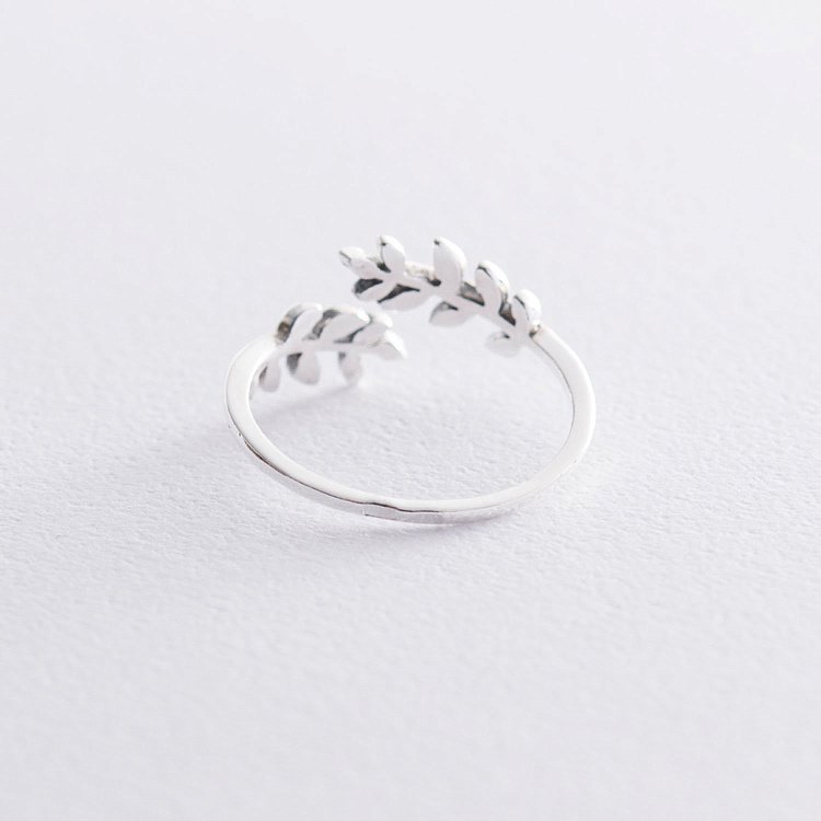 Серебряное кольцо "Веточки" 112136 от ювелирного магазина Оникс - 2