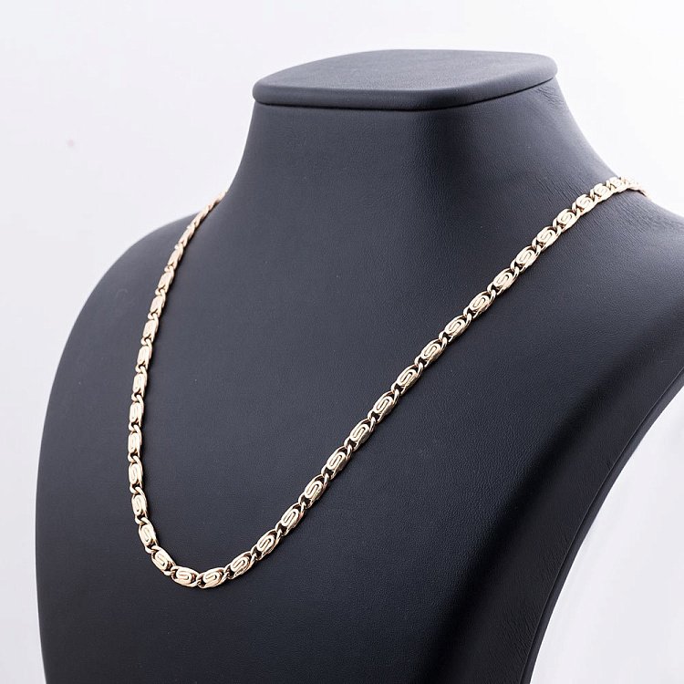 Ланцюжок золотий (5 мм) ц00066-5 від ювелірного магазину Онікс - 2