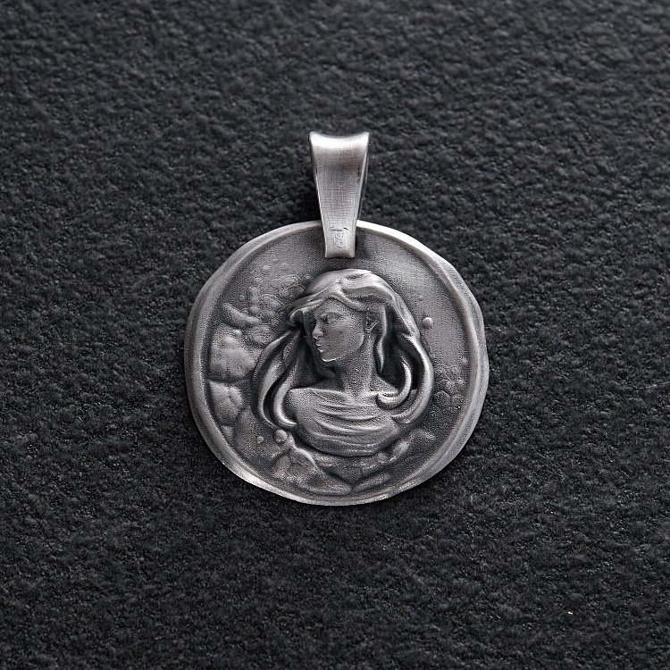 Серебряный кулон "Знак зодиака Дева" 133221діва от ювелирного магазина Оникс