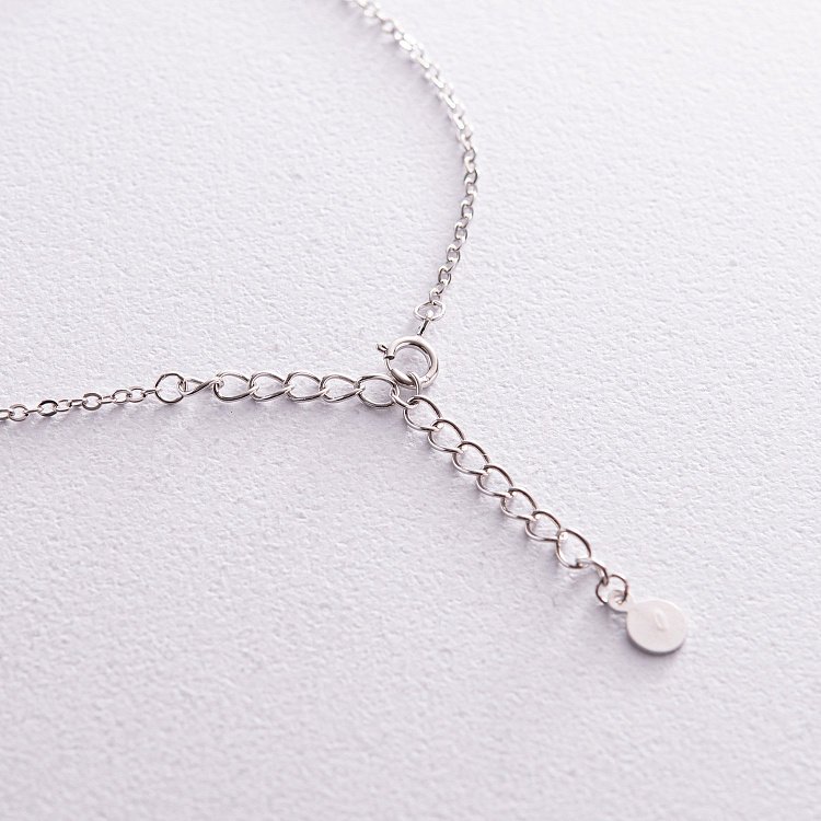 Срібне кольє "Кульки" 181247 від ювелірного магазину Онікс - 5