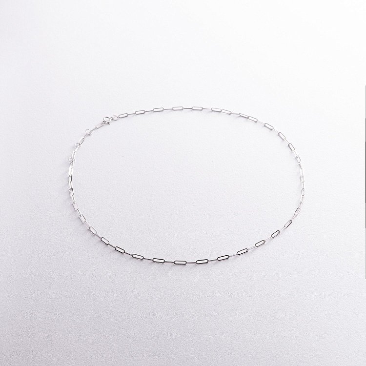 Кольє "Ванесса" mini в білому золоті кол02393 від ювелірного магазину Онікс - 5