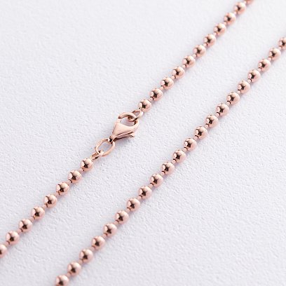 Золотая шариковая цепочка ц00426