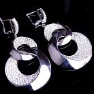 Серебряные сережки 12804 от ювелирного магазина Оникс