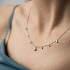 Золоте кольє з діамантами колб0175lg от ювелирного магазина Оникс - 1