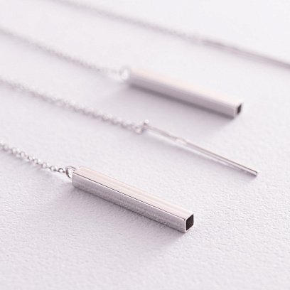 Золоті сережки - протяжки 580087вd №3