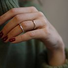 Серебряное кольцо "Минимализм" 112243 от ювелирного магазина Оникс - 18