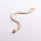 Браслет "Пантера" в красном золоте б05811 от ювелирного магазина Оникс - 4