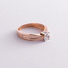 Помолвочное золотое кольцо к03350 от ювелирного магазина Оникс