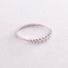 Золотое кольцо с дорожкой камней (бриллианты) кб0461ca от ювелирного магазина Оникс - 2