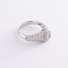 Золотое кольцо с бриллиантами kegк497 от ювелирного магазина Оникс - 2