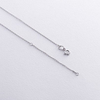 Колье с бриллиантами (белое золото) 135051121 №5