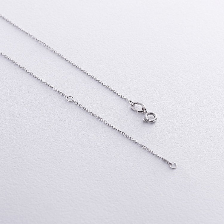 Колье с бриллиантами (белое золото) 135051121 от ювелирного магазина Оникс - 4