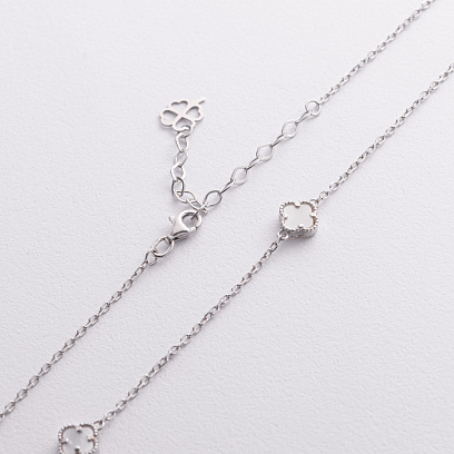 Срібне кольє "Кеонюшина" (перламутр) 181353 №2