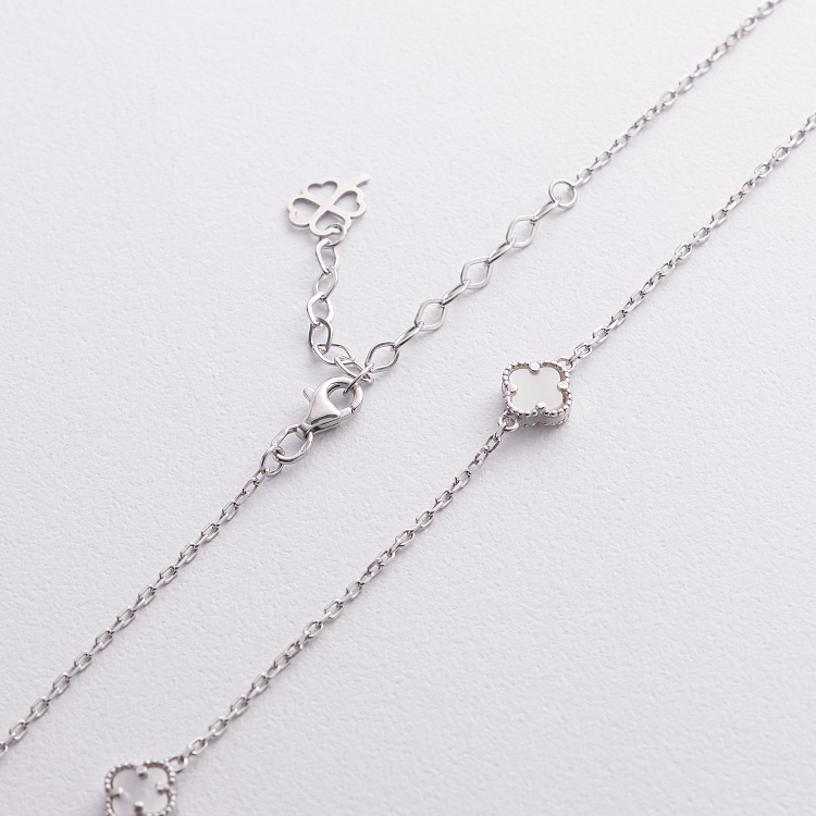 Срібне кольє "Кеонюшина" (перламутр) 181353 від ювелірного магазину Онікс - 1