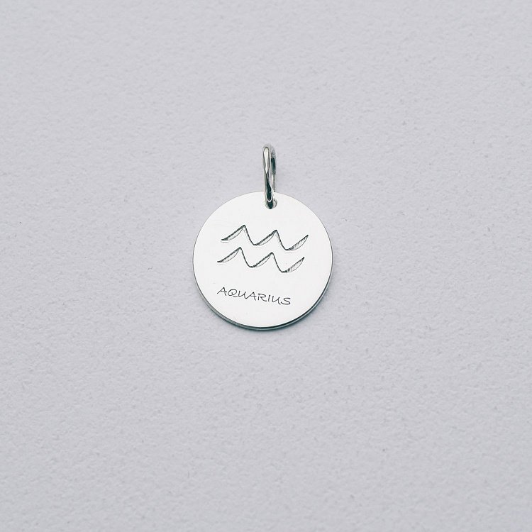 Срібний кулон з гравіюванням "Знак Зодіаку" 132722z від ювелірного магазину Онікс - 11