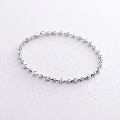 Золотой браслет с бриллиантами б540ri