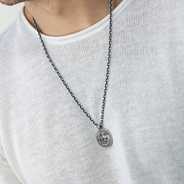 Срібний кулон "Знак зодіаку Козеріг" 133200козеріг від ювелірного магазину Онікс - 1