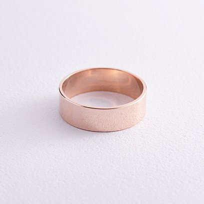 Золотое обручальное кольцо "Американка" (возможна гравировка) обр00002ш6 №7