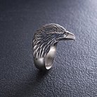 Мужское серебряное кольцо "Орел" 357 от ювелирного магазина Оникс - 4