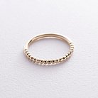 Шариковое кольцо "Одри" в желтом золоте к07597 от ювелирного магазина Оникс - 9