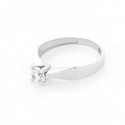 Помолвочное кольцо (фианит) к04889 от ювелирного магазина Оникс - 3