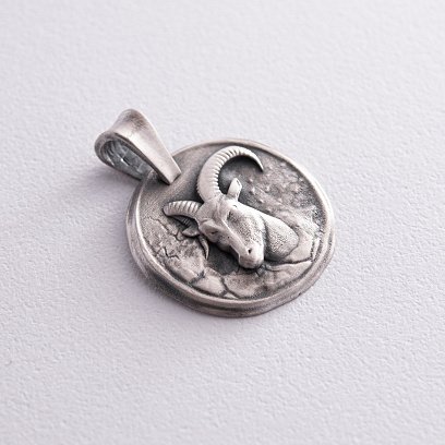 Срібний кулон "Знак зодіаку Овен" 133221овен №10