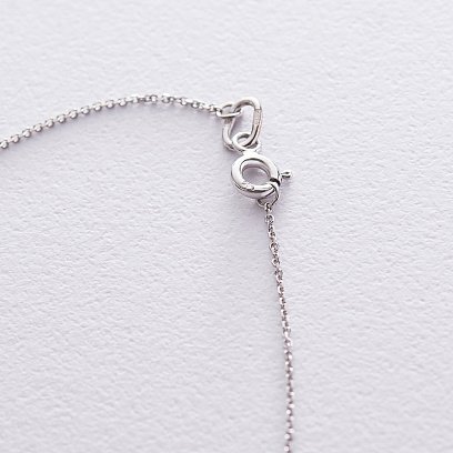 Золотое колье с ониксом кол01546 №3