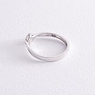 Помолвочное кольцо в белом золоте с бриллиантами к0009sh от ювелирного магазина Оникс - 4