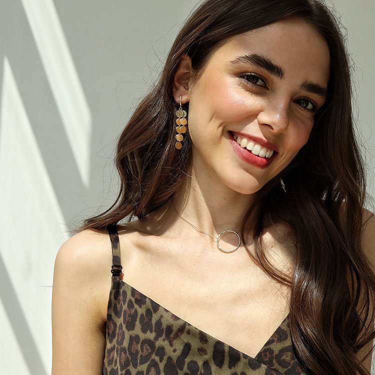 Кольє "Великий кругообіг" в жовтому золоті кол01852 від ювелірного магазину Онікс - 12