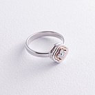 Золотое кольцо "Клевер" с бриллиантами 234401121 от ювелирного магазина Оникс - 3