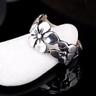 Срібний перстень "Квіточки" 111366 от ювелирного магазина Оникс - 1