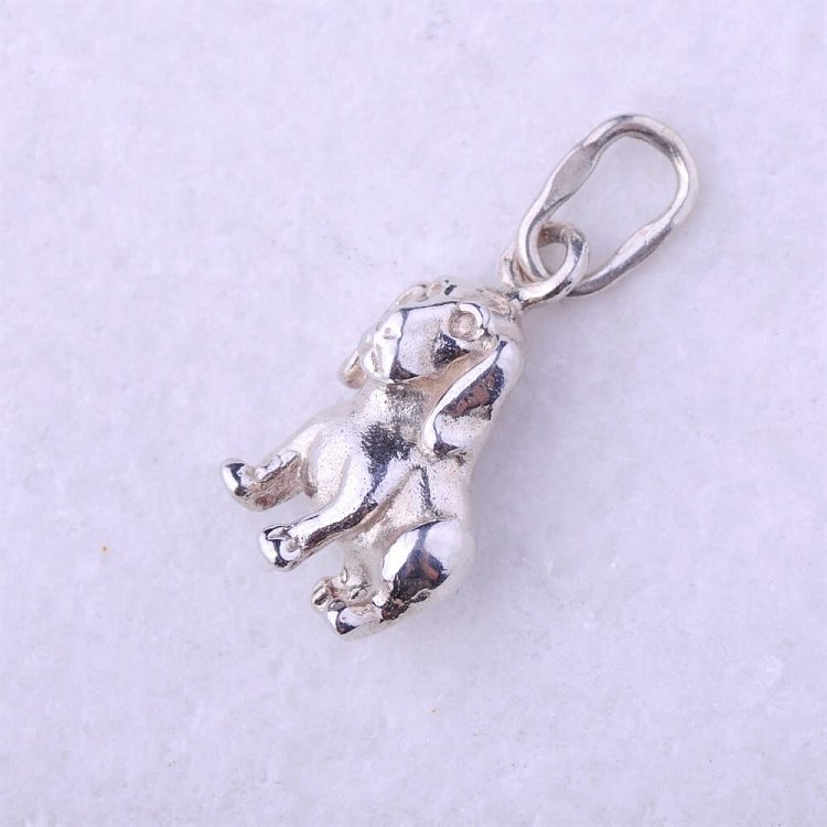 Детская подвеска "Собачка" 13832 от ювелирного магазина Оникс - 2