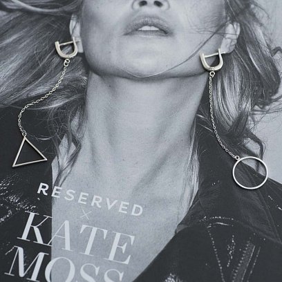 Серебряные серьги "Геометрия" 122238 №3