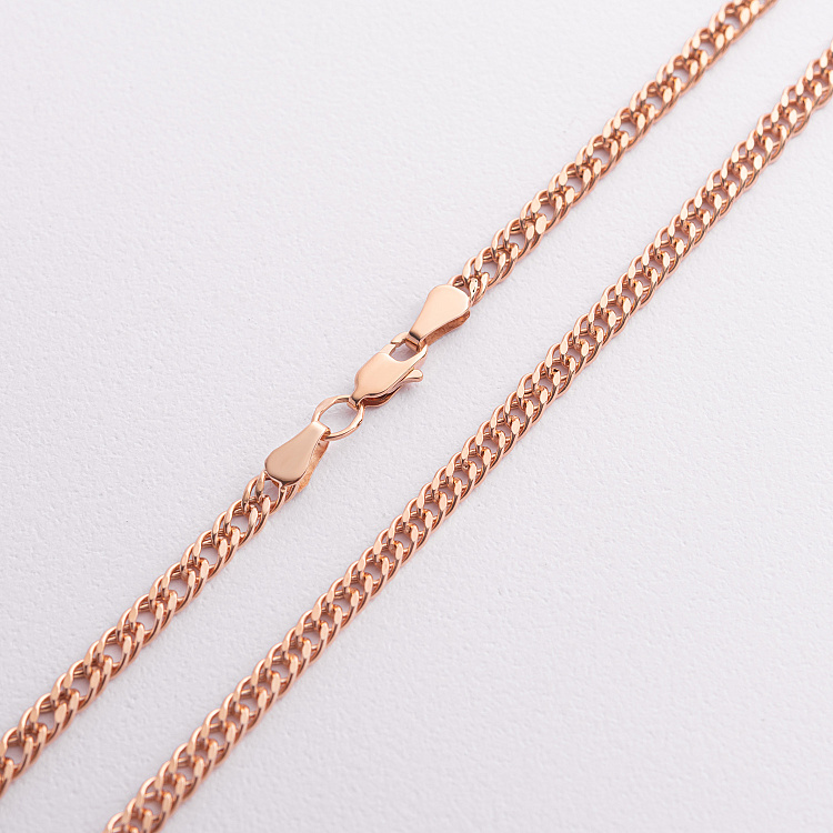 Золотая цепочка - Двойной ромб (4 мм) ц00052-4 от ювелирного магазина Оникс