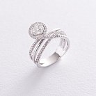 Золотое кольцо с бриллиантами к441 от ювелирного магазина Оникс