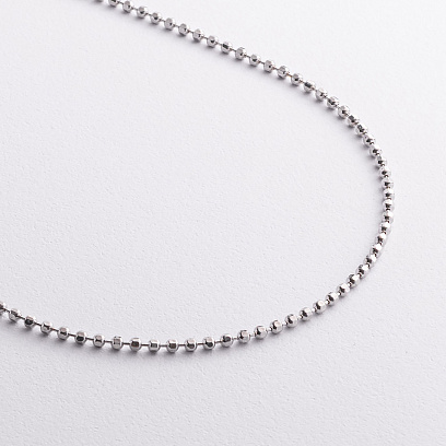 Срібний ланцюжок Кульковий 15129