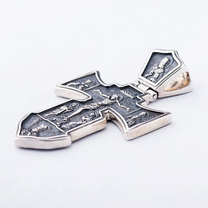 Православный крест "Распятие. Ангел Хранитель" 13582 №6