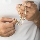 Мужская цепочка из золота ц00323 от ювелирного магазина Оникс - 3