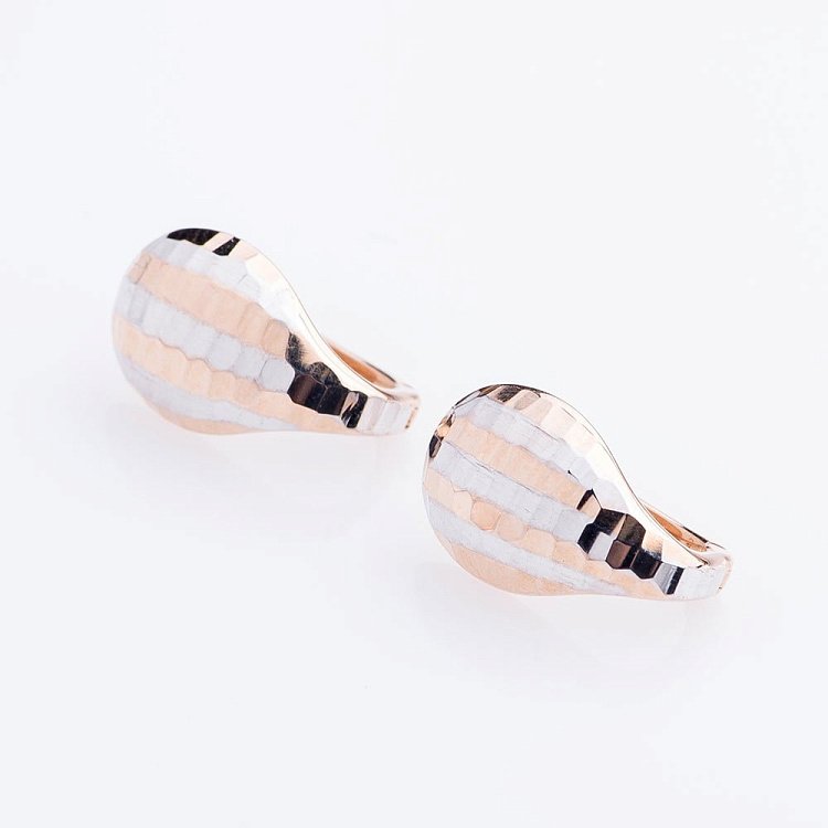 Золоті сережки с01197 від ювелірного магазину Онікс