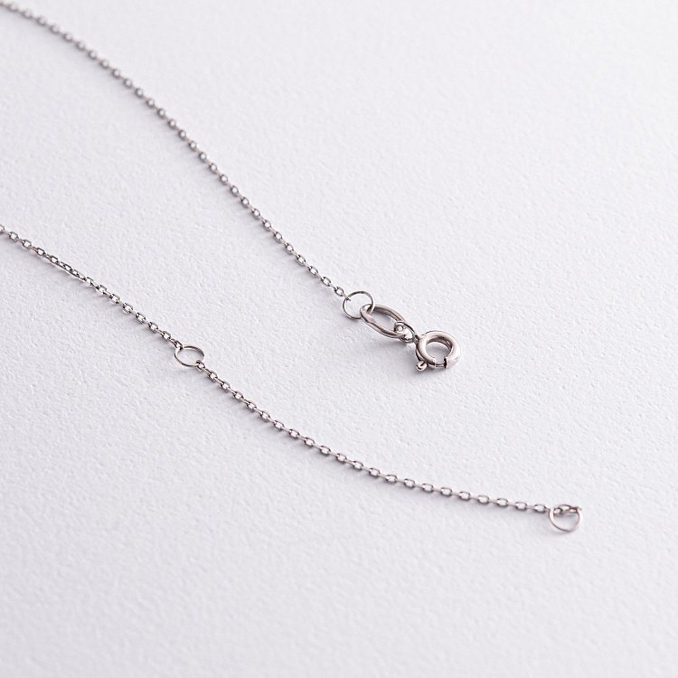 Золоте кольє "Хрестик" з діамантами 112131121 від ювелірного магазину Онікс - 3