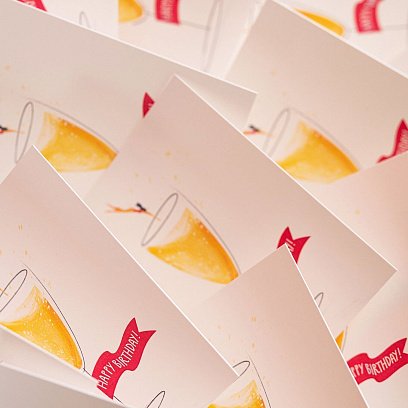 Открытка к Вашему подарку "Happy Birthday!" №5