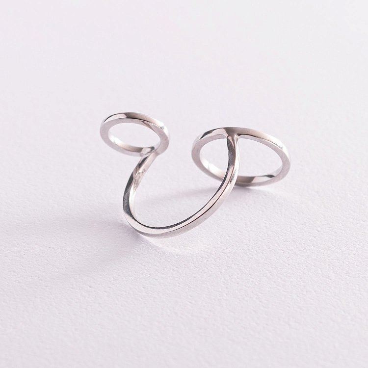 Серебряное кольцо "Авангард" 3945 от ювелирного магазина Оникс - 3