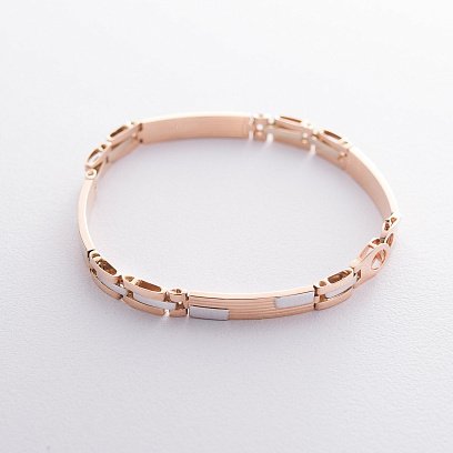 Мужской золотой браслет б04293