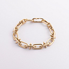 Браслет "Mikaela" в желтом золоте б05776 от ювелирного магазина Оникс