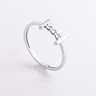 Кольцо "Patrice" в белом золоте к08523 от ювелирного магазина Оникс