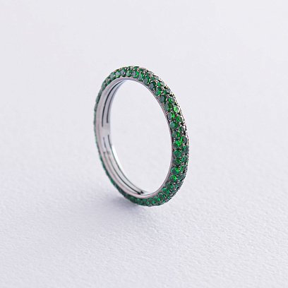 Золота каблучка (демантоїд) кб0243sth №3