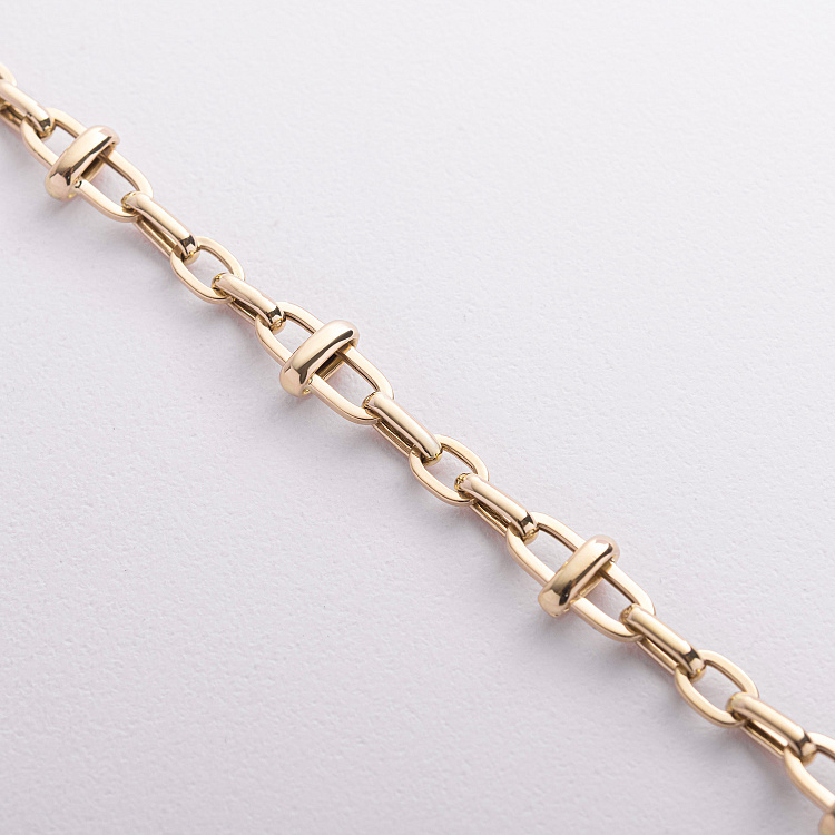 Браслет "Camila" в желтом золоте б05624 - 1 Браслет "Camila" в желтом золоте б05624 от ювелирного магазина Оникс - 1