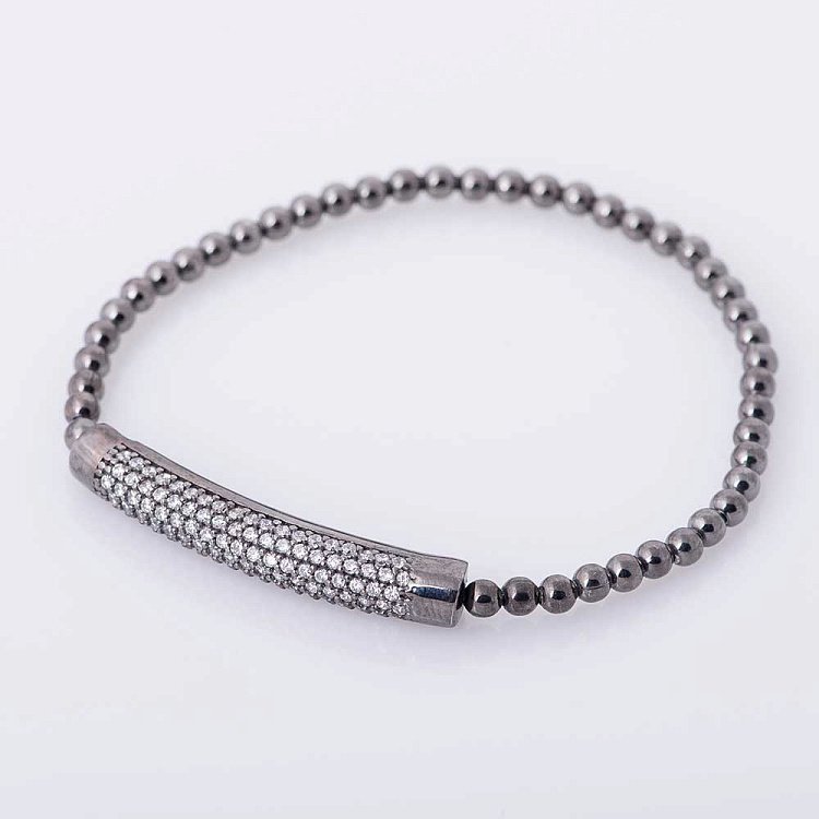 Серебряный браслет 141043 от ювелирного магазина Оникс